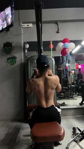 V-Bar Pull Down 💪 Back Gains Unlocked!