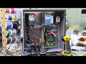Emco PC5 Centroid CNC Acorn Conversion: Part 7 Cabinet done. Overview