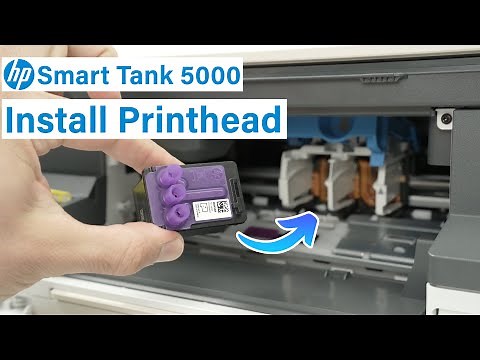 HP Smart Tank 5000: How to Install The Print Heads