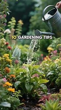 Top 10 Gardening Tips, Tricks & Hacks for Beginners & Experts Explained by AI ✨ #bestgardening