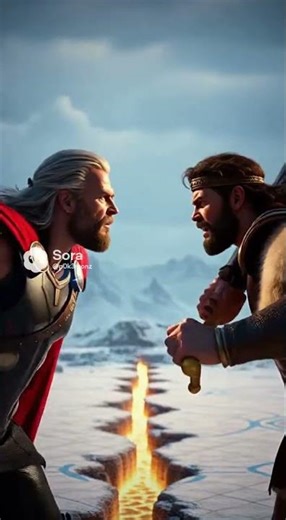 Thor and Odin VS Hercules and Zeus (Jesus shows up) #crossover #parody #concept #movie #trailer