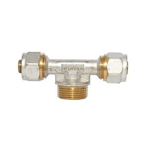 [Hot Item] Brass Pex-Al-Pex Pipe Compression Coupling