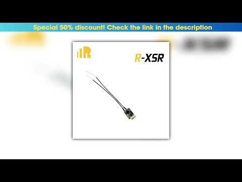 First Look FrSky R-XSR Ultra Mini Redundancy Receiver 16CH 1.5g SBUS/CPPM D16 for RC Multirotor FPV