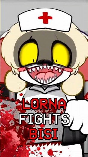 LORNA FIGHTS BISI | Terrible Mouse #shorts #terriblemouse