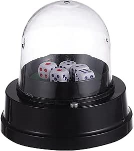 Automatic Dice Cup Electric Automatic Roller Cup with 5 s for KTV Pub Bar Party Board Game Accessories