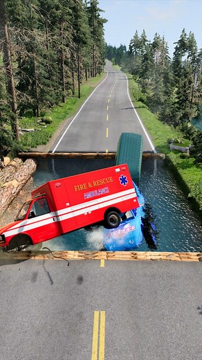 286K views · 1.4K reactions | Cars vs Water Pit - BeamNGDrive | Manfred Games | Facebook