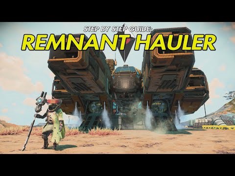 No Man's Sky Atlas 7 Remnant Hauler Corvette Build Guide Plus Interior Tour