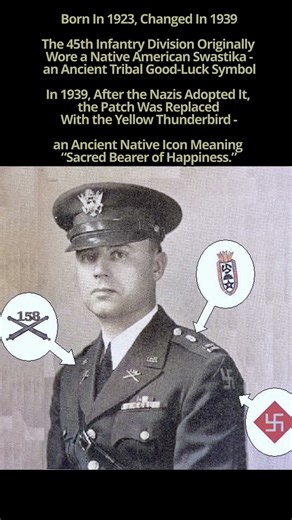 When US Troops Wore a Swastika Before Nazis #ww2 #wwii #war #usarmy #army #soldier #history #shorts