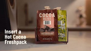 Flavia Cocoa Bliss Single-Serve Freshpacks works only with Flavia Brewers (Case of 36 Freshpacks)