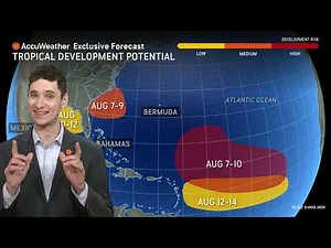 Multiple Tropical Atlantic Threats for U.S. Coast Next Two Weeks