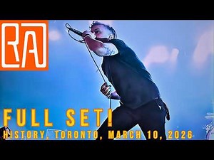 RISE AGAINST | Live at History Toronto | Powerful Full Show!! | March 10, 2026