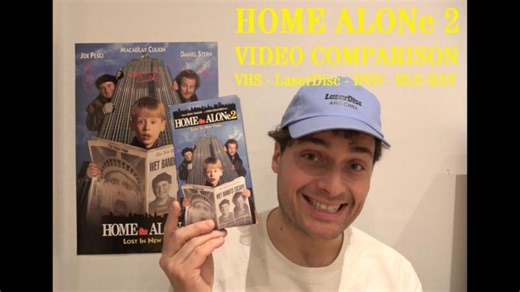 Home Alone 2 video comparison | VHS, LaserDisc, DVD, and Blu-ray | Julian De Backer