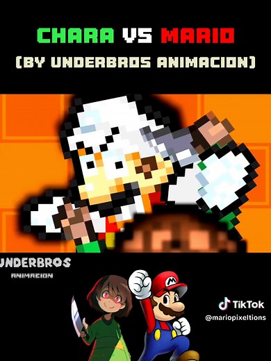 Chara vs Mario Animation by Underbros