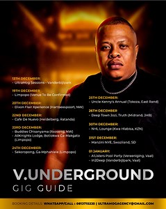 New dates added… Let’s oparate!!! See you in your city 🌆 | V.underground