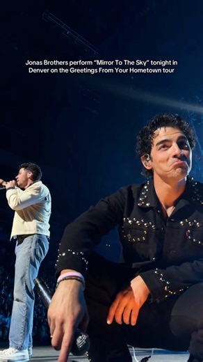 Jonas Brothers performing “Mirror To The Sky” during their show in Denver last night! #JoeJonas #NickJonas #KevinJonas #Jonas #JonasBrothers | Follow @jonasdailynews_ for more. | Jonas Brothers Daily News