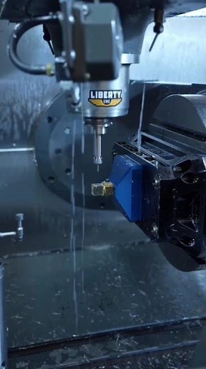 💡 5th Axis Customer Spotlight: Liberty CNC Machining Brass Dice