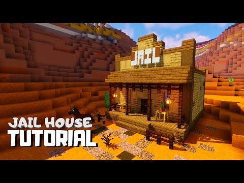 Minecraft: How to Build a Wild West Jail House (Easy Tutorial)