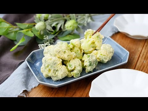【ブロッコリーの天ぷら】小麦粉で作る ！天ぷら粉を使わなくてもサクサク食感♪｜macaroni（マカロニ）