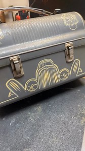 9.3K views · 280 reactions | Fresh baked metal sammich box. #lunch #hotrod #storage #decor #repurpose #pinstriping #hix #garage #art | Hix Garage | Facebook