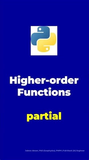 Partial HOF #python #pythonprogramming #shorts