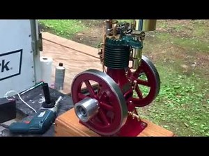 Perkins Vertical side shaft model Hit and Miss model engine