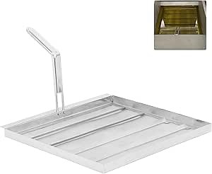 Replace TK45 13.75" x 13.75" Filter for avantco and pitco Deep Fryers, 550 Micron Stainless Steel Mesh Skimmer Fryer Strainer, Increase Fryer Oil Lifespan up to 40%