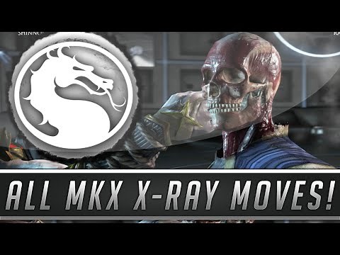 Mortal Kombat X: All X-Ray Moves - New Gameplay Montage! (Mortal Kombat 10) [60FPS]
