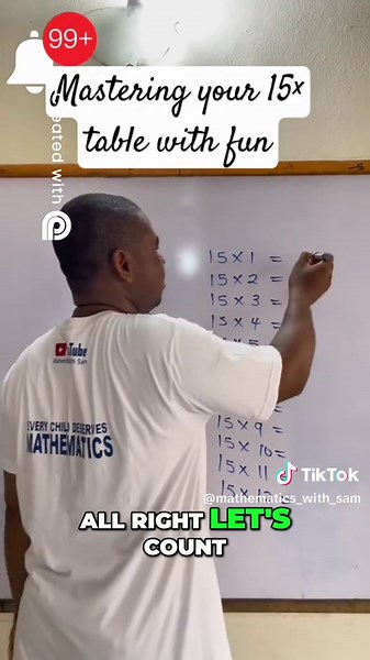 Domina tu tabla del 15 con trucos divertidos