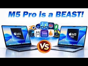 MacBook Pro M5 Pro vs M4 Pro - The Performance Gap Is INSANE!