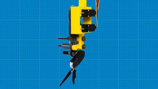 This is Pleobot, a krill-inspired robot for underwater exploration