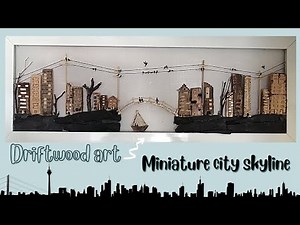 Diy driftwood decor ideas | miniature driftwood houses