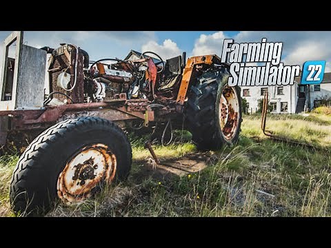 First start and restoration of abandoned tractors in abandoned Farms | Farming Simulator 22