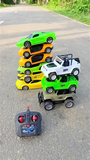 New-3th Jeep Four Wheel 🛞 6th Mini Cars Race 🏇😱
