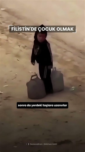 bir penguen kadar konuşulmayan filistinli çocuk