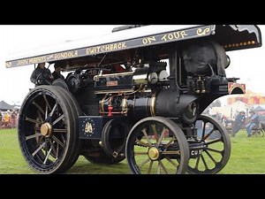 Stoke Prior Steam Rally Traction Engines & Whistle Blow 2023