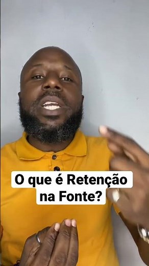 O que é Retenção na fonte? #contabilidade #fiscalidade #imposto