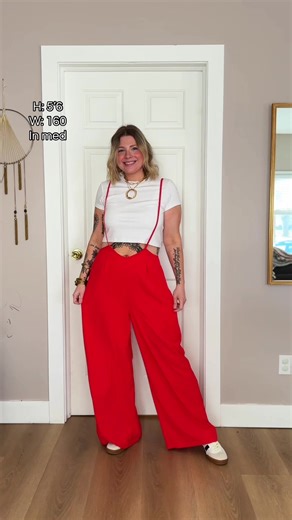 These overalls are so fun!!! #overalls #tiktokshopspringglowup #tiktokshopcreatorpicks #widelegpants