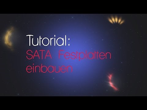 Hardware Tutorial: SATA Festplatte einbauen (HD/DE)