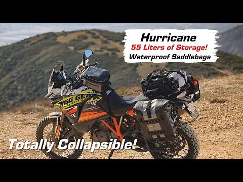 Nelson Rigg Hurricane Dry Saddlebag Detailed Breakdown & Installation Rigg Gear Adventure SE-4050
