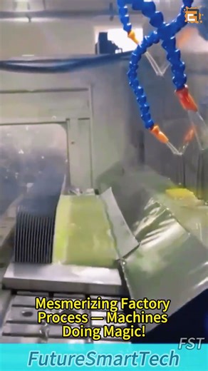 Mesmerizing Factory Process — Machines Doing Magic!