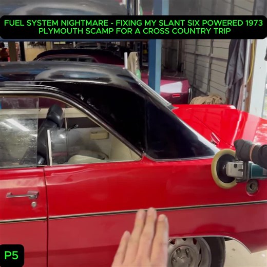 Fuel System Nightmare - Fixing My Slant Six Powered 1973 Plymouth Scamp For A Cross Country Trip