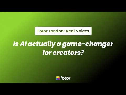 Fotor Real Voices: Explores How to Best Use AI in Content Creation.