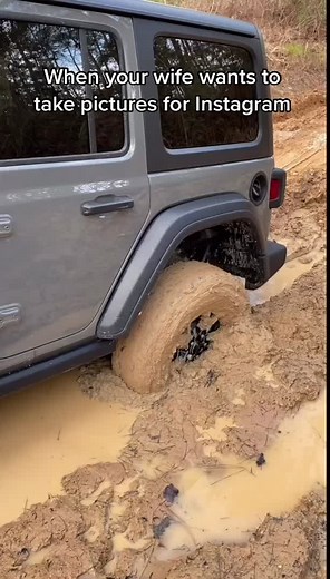 Rescuing Wife Stuck in Mud for Instagram Photos