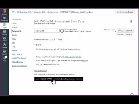 Student access to feedback using Google assignments 1.3