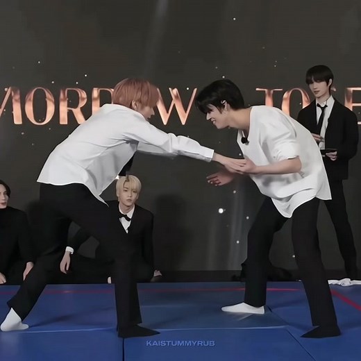 TXT Members Yeonjun and Taehyun Engage in a Physical Fight Over Beomgyu