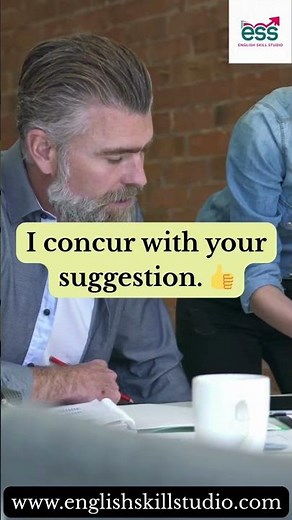 Word of the Day | Concur Meaning with Examples | English Skill Studio