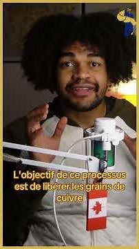 Processus de transformation du Cuivre