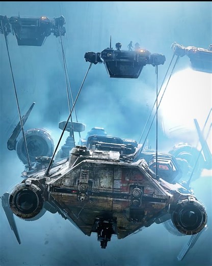 George Hull on Instagram: "STAR WARS Concept Art - These are some additional artworks recently approved to submit to the @conceptartassociation awards for best vehicle design. I was hired in 2021 to offer ideas for a 🏴‍☠️pirate themed space ship called the Onyx Cinder for the show #sketeltoncrew. The wonderful director @jnwtts had the great idea to use the ironclad steam ships as a motif for the design. Sketching from that brief it was important to me to offset the simple ironclad shape with as