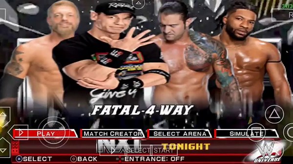 Best WWE 2K25 PSP v2 [ PPSSPP Emulator ] Android | Updated Models Gameplay