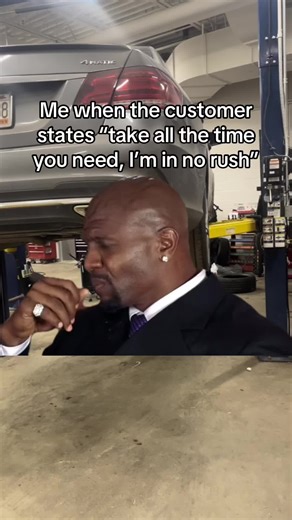 Funny Mechanic Moments: Take Your Time, No Rush!